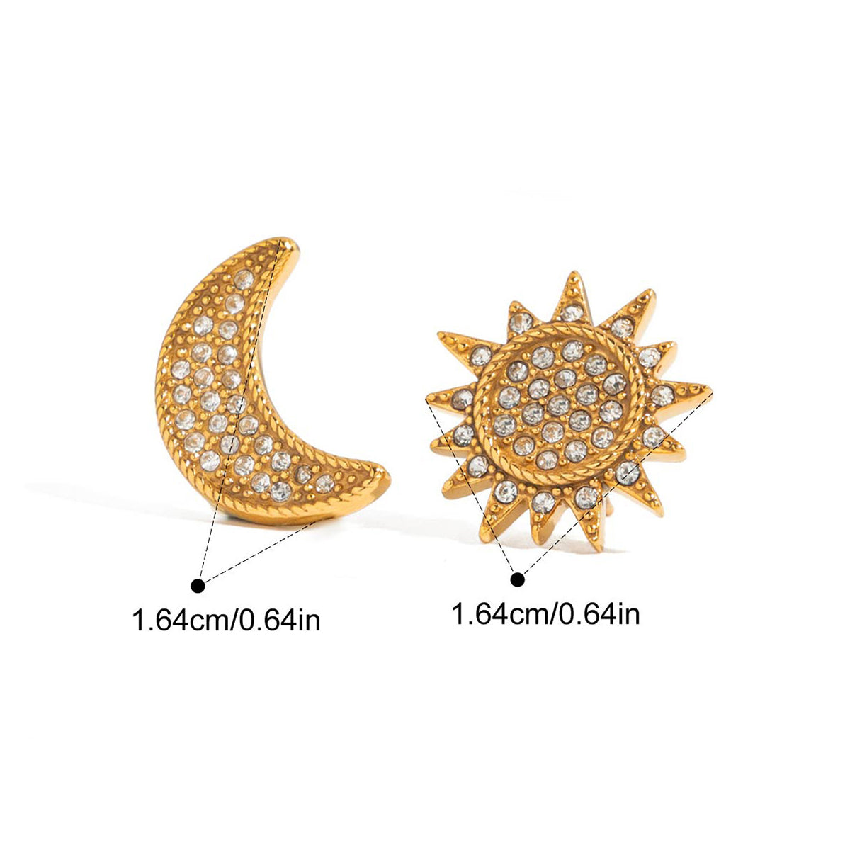 Sun & Moon Earrings