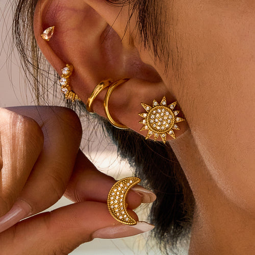 Sun & Moon Earrings