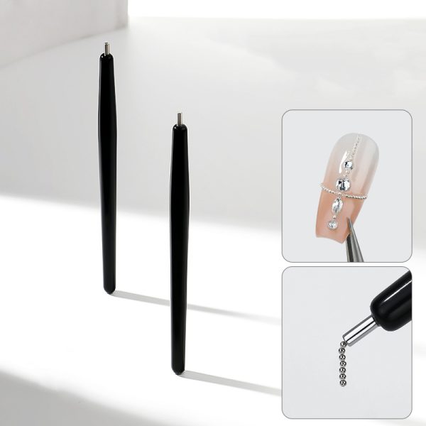 Magnetic Nail Mini Steel Beads Dotting Magnet Pen